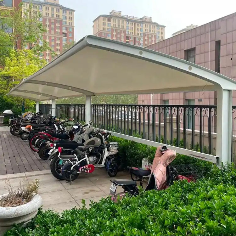 吉水县膜结构电动车棚